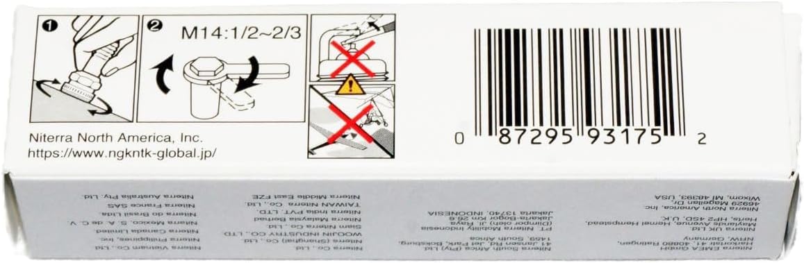 NGK LKR7DIX-11S Iridium IX Spark Plug (93175 Iridium Ix), 4 Pack - Image 9