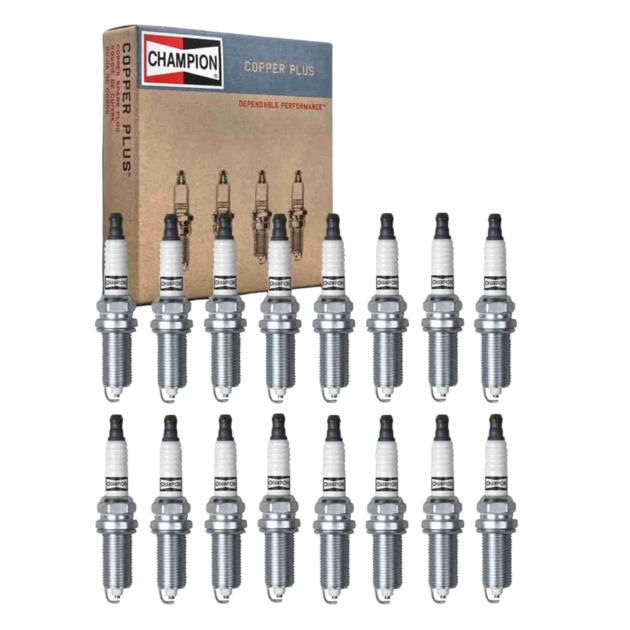 16 pc Champion Copper Plus Spark Plugs for Ram 1500 5.7L V8 2011-24