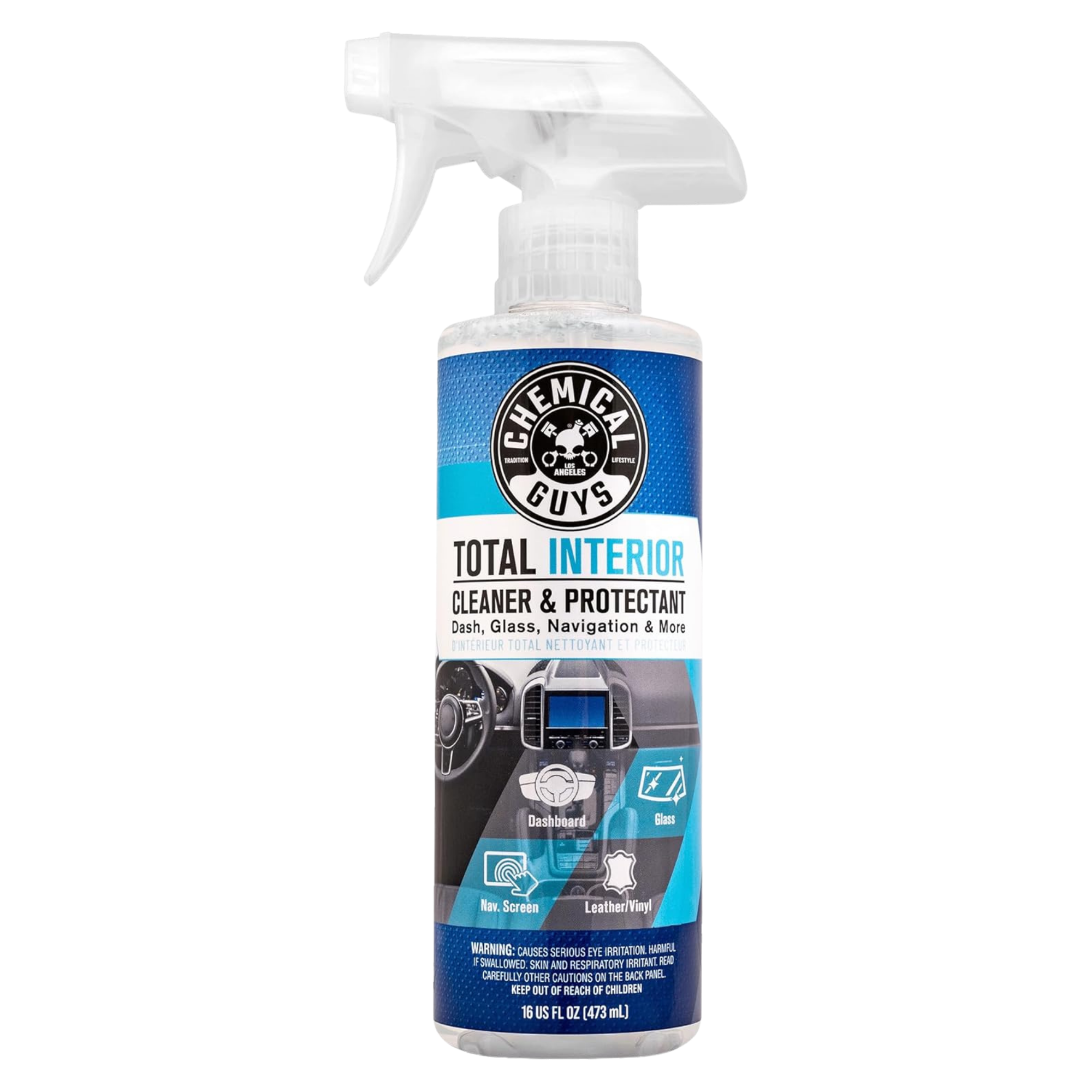 Chemical Guys, Total Interior Cleaner, Protectant & Car Detailer, 16 oz